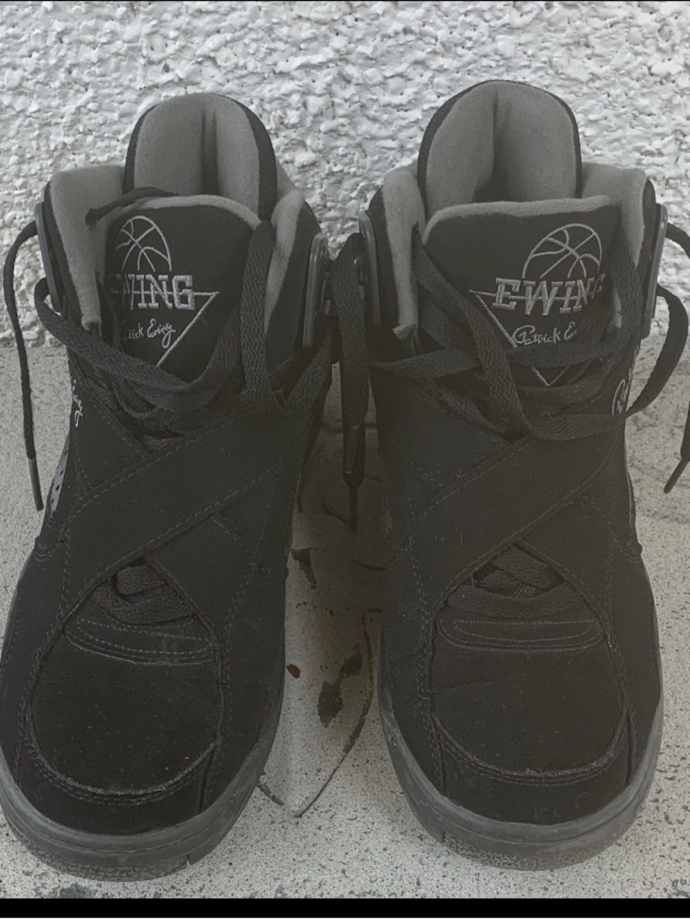 Ewing Black High-Top Sneakers for Men